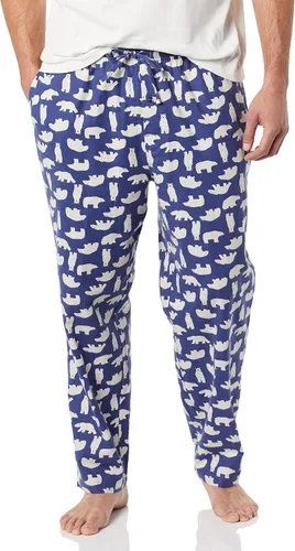 Vista 4 de Tienda Essentials - Pantalón de pijama de franela para hombre (disponible en tallas grandes y para hombre altos)