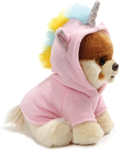 Vista 2 de GUND Boo El perro más lindo del mundo Unicornio de peluche, 9 pulgadas