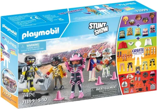 Vista 2 de Playmobil Mis figuras: Stunt Show