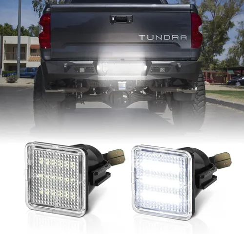 Vista 7 de Gempro Lámpara LED de repuesto para placa de matrícula compatible con Tocama Pickup Truck 1995-2004, luz trasera de 6500 K, color blanco