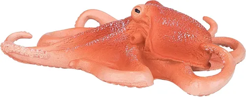 Vista 3 de MOJO Figura de juguete pintada a mano de vida silvestre internacional realista de pulpo