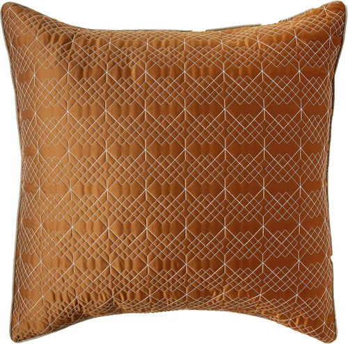 Vista 3 de Riverbrook Home Elegant Collection - Juego de edredón tamaño King, Aileen, gris/especias, juego de 12 piezas