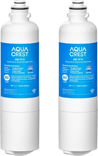 Vista 11 de AQUA CREST 11032531 Repuesto para filtro de agua para refrigerador Bosch® UltraClarity® Pro BORPLFTR50, 12033030, compatible con 11025825, 12028325