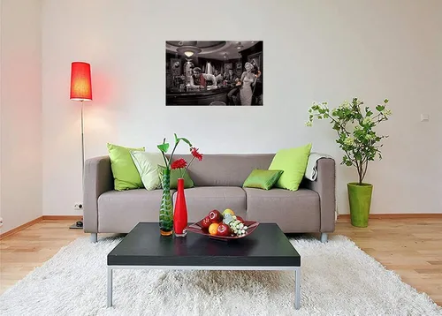 Vista 4 de PóSTER para pared Java Dreams con James Dean Elvis Presley, Marilyn Monroe y Humphrey Bogart por Chris Consani 36 x 24. Iconos De Hollywood