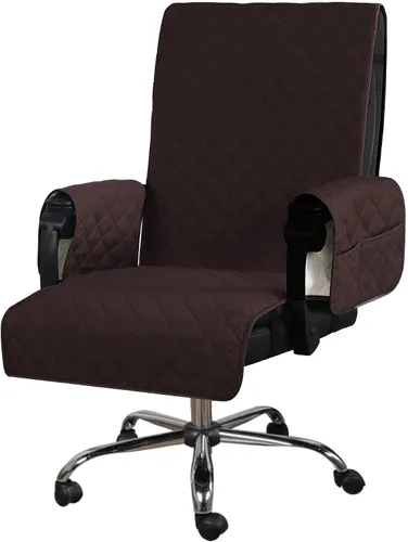 Vista 15 de H.VERSAILTEX Funda para silla de comedor resistente al agua, reversible, con hebilla antideslizante, suave, extraíble, para silla alta de gran