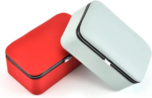 Vista 6 de SHOWERORO Caja Joyero Organizador Joyero Para Mujer Viaje Joyas