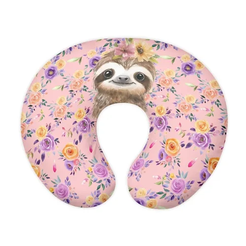 Vista 35 de Forchrinse Bee Daisy - Funda de almohada de lactancia elástica para bebé, fundas de lactancia extraíbles para almohada de lactancia, bonita funda