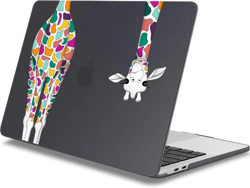 Vista 27 de Mektron Funda para MacBook Pro de 13 pulgadas 2022 2021 2020 versión A2338 M2 M1 A2289 A2251, cubierta rígida de plástico impresa para MacBook Pro