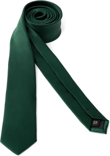 Vista 2 de Landisun Corbata Negra Hombres Mujeres Sólidos Corbatas Flacas Corbatas Slim Tie Satén