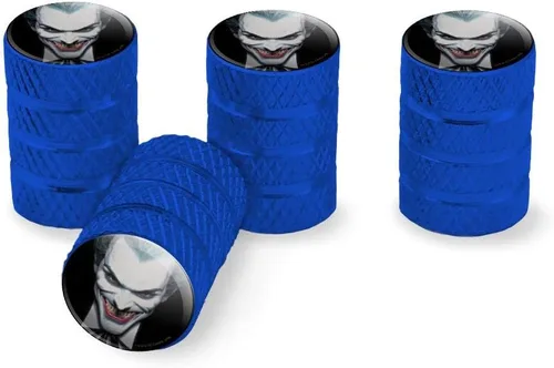Vista 13 de GRAPHICS & MORE Batman Alex Ross Joker Head - Tapones de válvula de aluminio