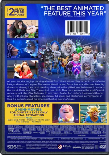 Vista 2 de Sing 2 DVD