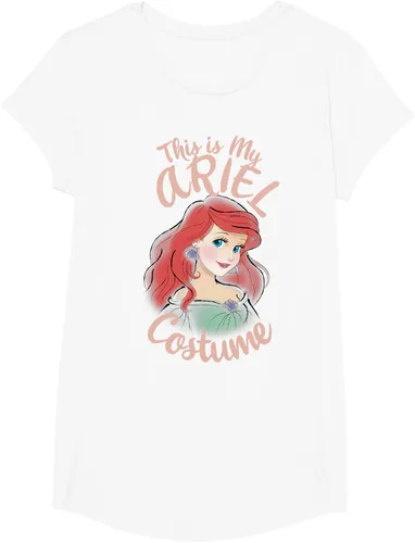 Vista 11 de Disney Camiseta de Halloween de Ariel This Is My Costume de La Sirenita, Blanco