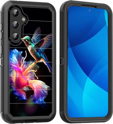 Vista 70 de Funda para Galaxy A15 5G, cuerpo completo, protección contra caídas, a prueba de polvo, resistente de 3 capas, militar, resistente, duradera