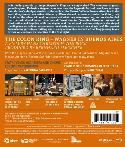 Vista 2 de Colon Ring Wagner in Buenos Aires Blu-ray