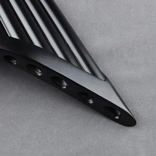 Vista 3 de 22 tubos G Key Profesional Black Pan Flauta China Tradicional Instrumento Musical Tubos Fácil de Aprender con Exquisitas Tubos de Pan Marrón Flauta