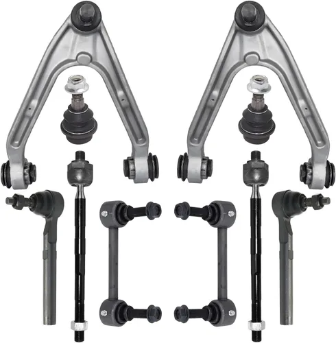 Vista 26 de Detroit Axle - Kit de suspensión frontal de 10 piezas para Dodge Avenger 2008-2014, Chrysler Sebring 2007-2010, 2 brazos de control inferiores, 2