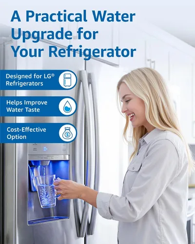 Vista 5 de Filterlogic 469690 ADQ36006101 Filtro de agua para refrigerador, repuesto para LG® LT700P®, Kenmore® 9690, 46-9690, 469690, ADQ36006102, LT700PC