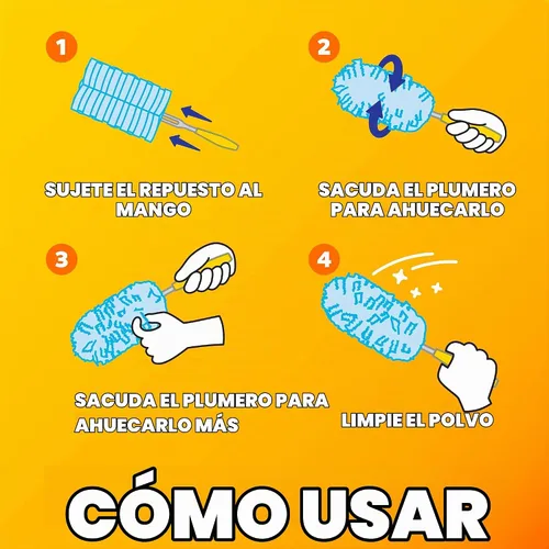 Vista 6 de Swiffer Recambios para plumeros, 10 unidades (el embalaje puede variar)