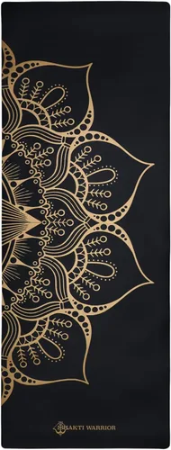 Vista 15 de Shakti Warrior Tapete de yoga TPE - Diseñado por artistas, esterillas premium ecológicas, antideslizantes, no tóxicas, ideales para yoga regular