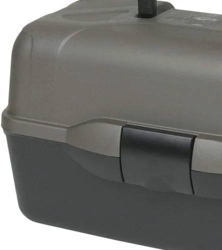 Vista 2 de Flambeau Tackle XL - Caja de aparejos de 3 bandejas, color negro y gris oscuro, (2137B)