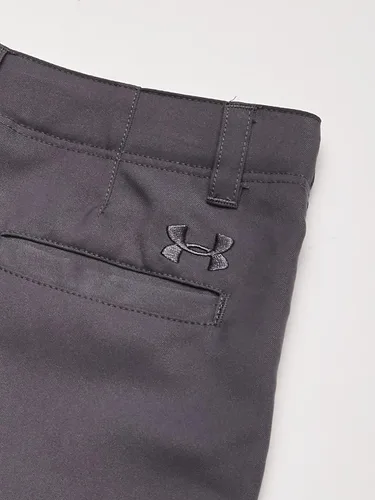 Vista 5 de Under Armour Pantalón corto de golf para niños, trabillas para cinturón, cierre elástico, ligero y elástico