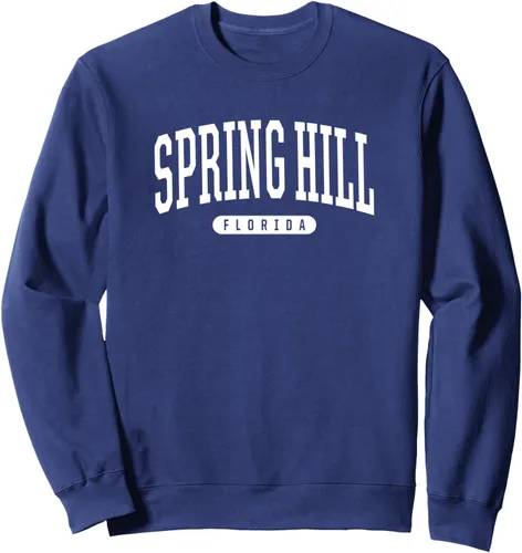 Vista 6 de Universidad Estilo Primavera Hill Florida recuerdo regalo sudadera