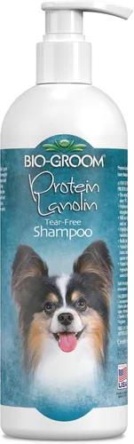 Vista 7 de Bio-Groom Protein Lanolin - Champú para perros – Champú para mascotas sin lágrimas, suministros de baño para perros, lavado de cachorros