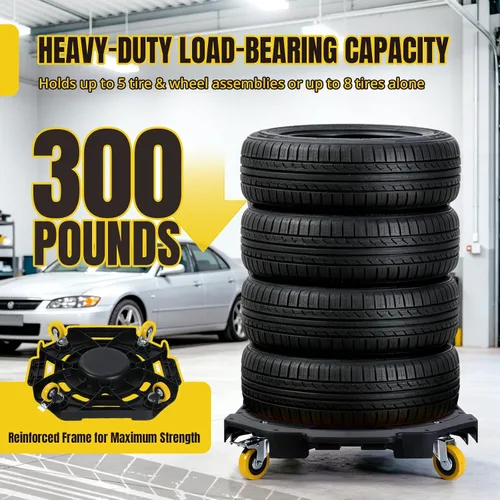 Vista 3 de MaxxHaul 80746 Rueda de neumáticos, capacidad de 300 lb