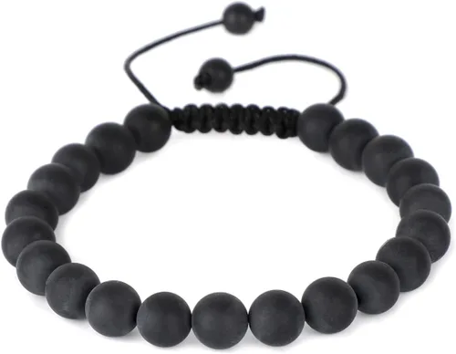Vista 30 de AD Beads Pulseras de piedras preciosas unisex de 0.315 pulgadas (0.315 in), macramé curativo ajustable de 7 a 9 pulgadas Usa esta pulsera