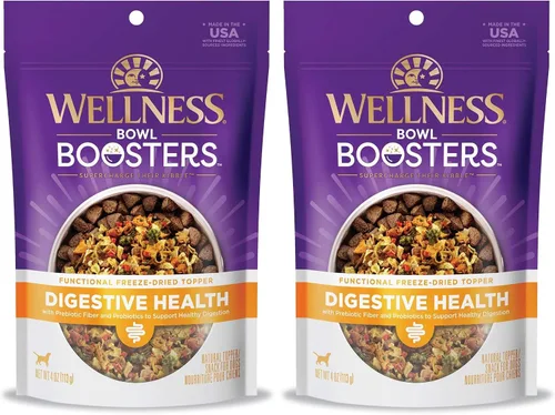 Vista 8 de Wellness Bowl Boosters Bare, complemento para comida de perro para razas pequeñas, medianas y grandes, sin cereales, natural, liofilizado
