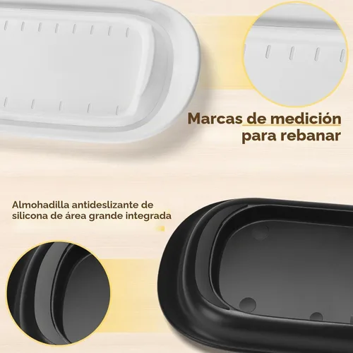 Vista 4 de Hekeieon - Mantequillera con tapa, recipiente de mantequilla, fácil de servir, contenedor de mantequilla para mantequilla de la costa este y oeste