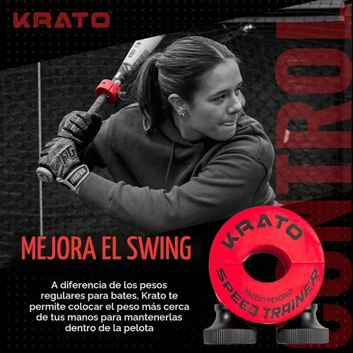 Vista 3 de Krato Bat Weight - Baseball and Softball Bat Training Weight for Youth, High School, College