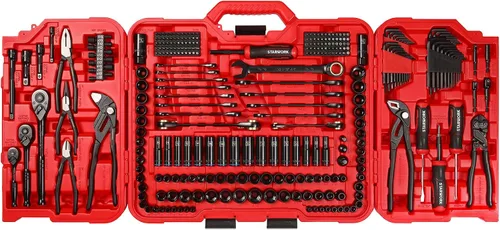 Vista 10 de STARWORK TRUE MECHANIC - Juego de herramientas mecánicas de 306 piezas y juego de zócalos, kit de herramientas integral, juego de herramientas