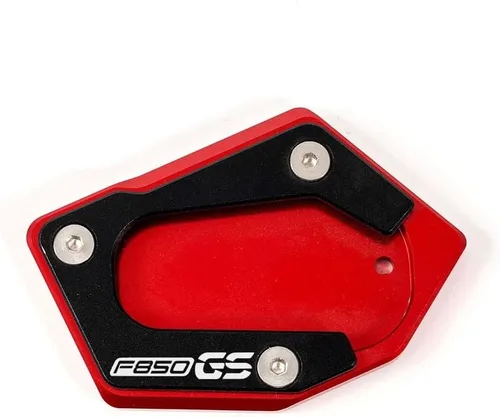 Vista 4 de SCUUBE for BMW F850GS F 850 GS 2018-2020 Motorcycles Kickstand Foot Side Stand Enlarger Plate Extension Pad CNC Support Plate Extension
