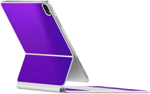 Vista 70 de SopiGuard Skin for 2021 Magic Keyboard Case 12.9 Precision - Adhesivo de vinilo de borde a borde superior, teclado y panel trasero (negro cepillado)