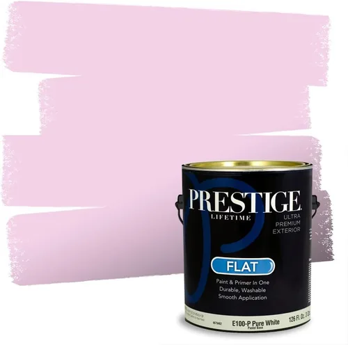 Vista 51 de Prestige Paints - Pintura exterior e imprimación en uno, 1 galón, plano, E500-P-A011GP