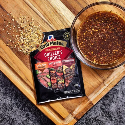 Vista 4 de McCormick Grill Mates Griller's Choice - Mezcla de adobo de ternera, 1.12 onzas (paquete de 12)