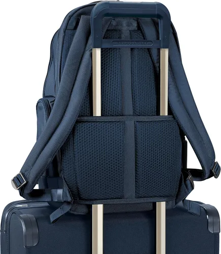 Vista 10 de Briggs & Riley Mochila Work, Azul Marino, Large Cargo Backpack, Work Mochila de carga grande