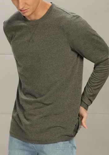 Vista 33 de NITAGUT Camiseta clásica de algodón para hombre con cuello redondo