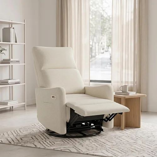 Vista 36 de Silla reclinable giratoria de 270° para adultos