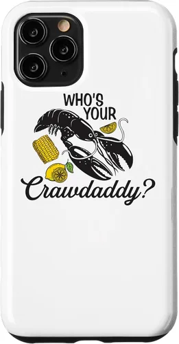 Vista 10 de iPhone 14 Who's Your Crawdaddy, Lobster Crawfish, CrawDad, Seafood Case