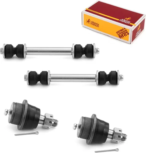 Vista 163 de Metrix Premium Chassis Parts - Juego de 4 piezas de articulación de rótula superior y barra estabilizadora delantera para Ford Ranger RWD 1998-2011