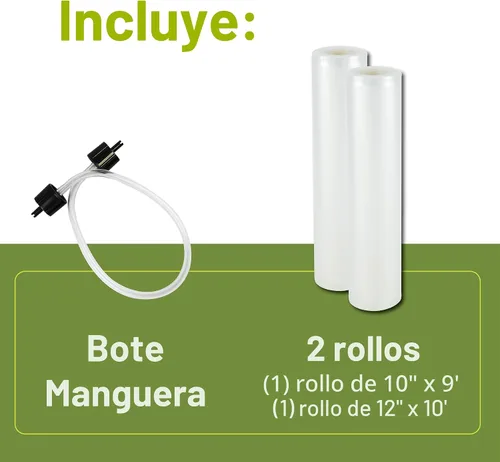 Vista 9 de Envasadora de alimentos al vacío Nesco VS-01 - De color blanco, Plateado