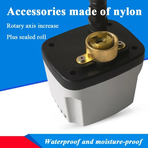 Vista 6 de Válvula de bola motorizada el 1/2" de acero inoxidable eléctrico de la CA 110V NPT 2 alambres impermeable al aire libre
