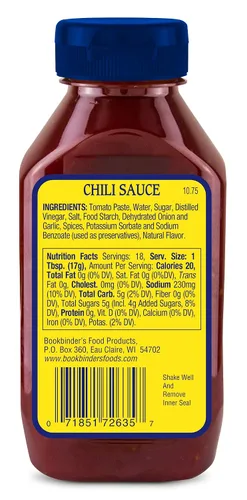 Vista 2 de Bookbinder's Salsa de chile 10.75 oz.