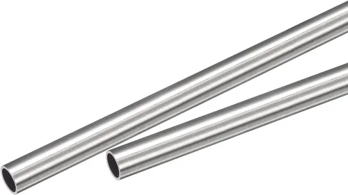 Vista 73 de uxcell Tubo capilar del acero inoxidable 304, tubería gruesa del metal de la longitud de la pared de 820.2 ft m del OD 18.0 ft m x 0.7 ft m