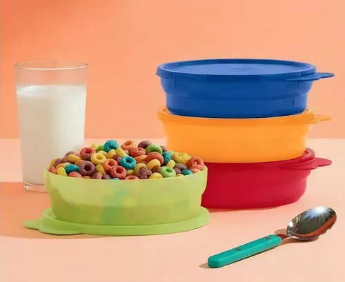 Vista 3 de Tupperware Impressions - Cuencos para cereales para microondas
