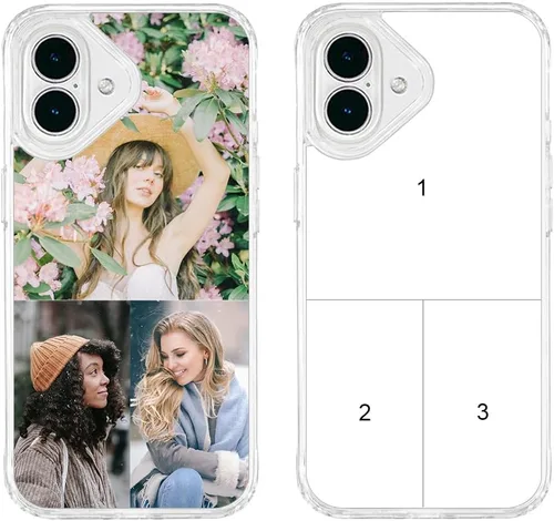 Vista 370 de Funda de teléfono personalizada para Apple iPhone 8 Plus iPhone 7 Plus, personalizada con foto, imagen, texto, imagen, diseño de imagen