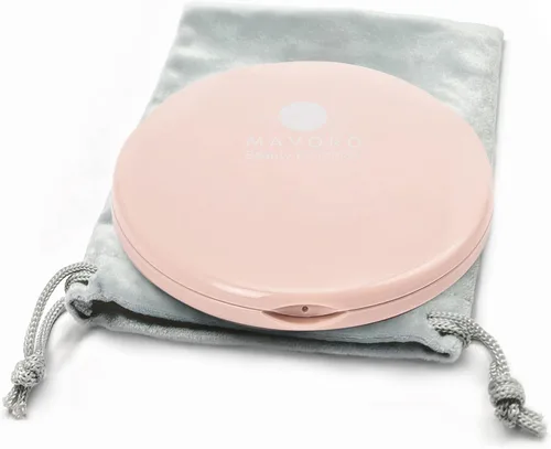 Vista 11 de Espejo compacto de aumento para monederos, aumento 1x/10x, espejo de maquillaje de viaje de doble cara, espejo de bolsillo pequeño de 4 pulgadas