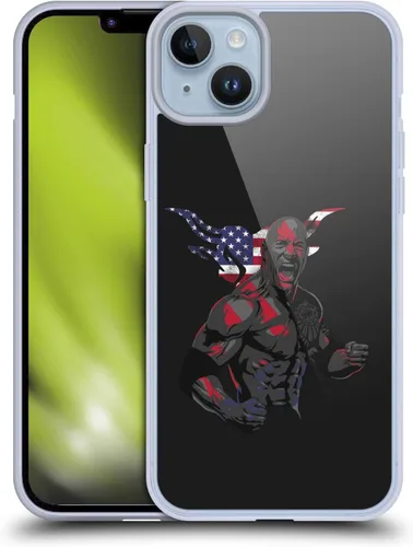 Vista 12 de Oficial de WWE la roca suave funda de Gel para Apple Iphone 7 Plus/iPhone 8 plus